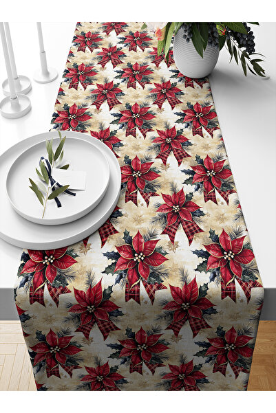 Bertille Home Seria de Anul Nou 140x40 cm Runner imprimat digital (Crăciun)