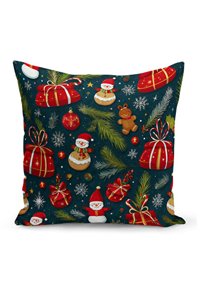 Bertille Home Husă de pernă cu imprimare digitală pe două fețe Seria de Anul ...