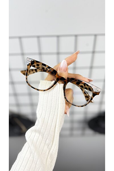 LOOKUP NEW Kare 52 Ekartman Bone Transparent Women Men Unisex Blue Light Protection Screen Glasses Eyewear