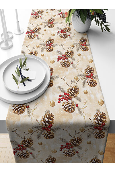 Bertille Home Seria de Anul Nou 140x40 cm Runner imprimat digital (Crăciun)