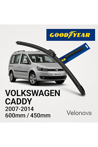 Velonova GOOD YEAR 2’li Set Muz Tipi Silecek Takımı Volkswagen Caddy 2007-201...