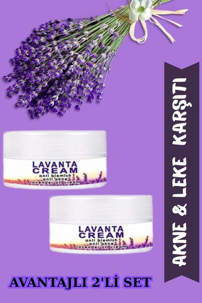 XFACTOR Lavanta Cream Akneleriniz & Lekeleriniz İçin Doğal Çözüm 50 ML 2 Adet