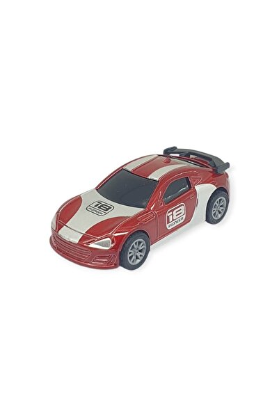 PAZAR DÜNYASI عربات معدنية صغيرة للسحب والوضع 8 سم - SH40031 - أحمر (ليسينيا)