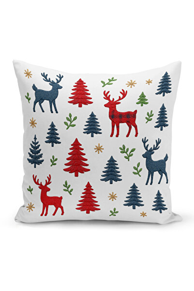 Bertille Home Husă de pernă cu imprimare digitală pe două fețe Seria de Anul ...