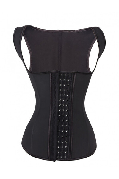 VEYA مشد حراري يسبب التعرق يعمل على حرق الدهون لشد البطن ودعم كامل الظهر بدعا...