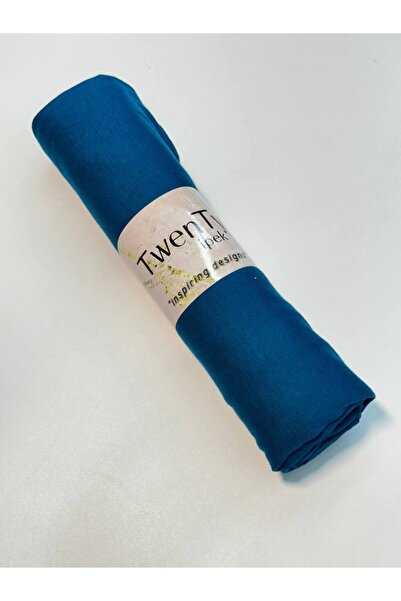 LA SEFA Şal simplu din bumbac pieptănat (calitate superioară)