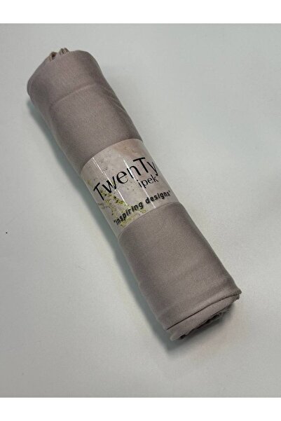 LA SEFA Şal simplu din bumbac pieptănat (calitate superioară)