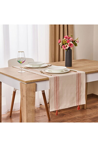 MATMEL Cinnamon Runner - Ecru / Tile - 45X150 cm