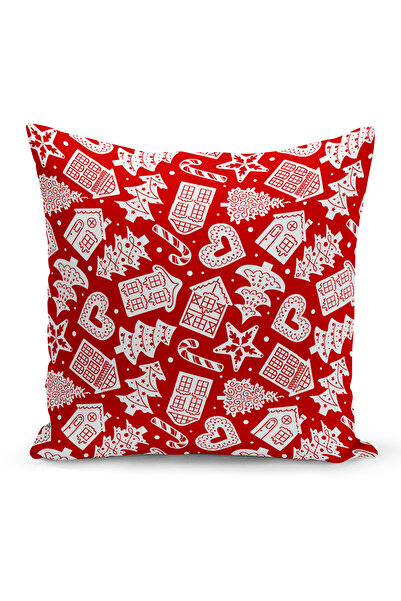 Bertille Home Πρωτοχρονιάτικη Σειρά Διπλής Όψης Ψηφιακή Εκτύπωση Μαξιλαροθήκη...