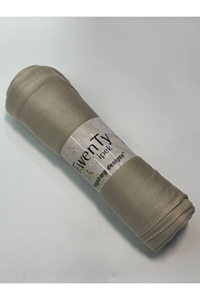 LA SEFA Şal simplu din bumbac pieptănat (calitate superioară)