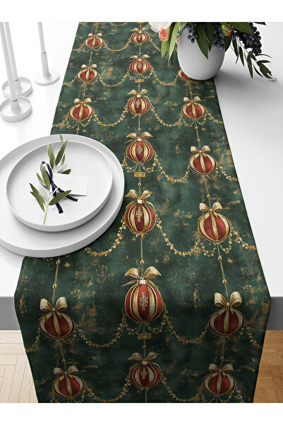 Bertille Home Πρωτοχρονιάτικη σειρά 140x40 cm Digital Printed Runner (Χριστού...