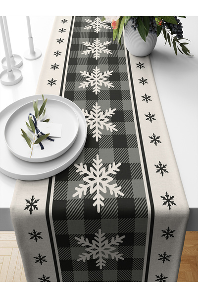 Bertille Home Seria de Anul Nou 140x40 cm Runner imprimat digital (Crăciun)