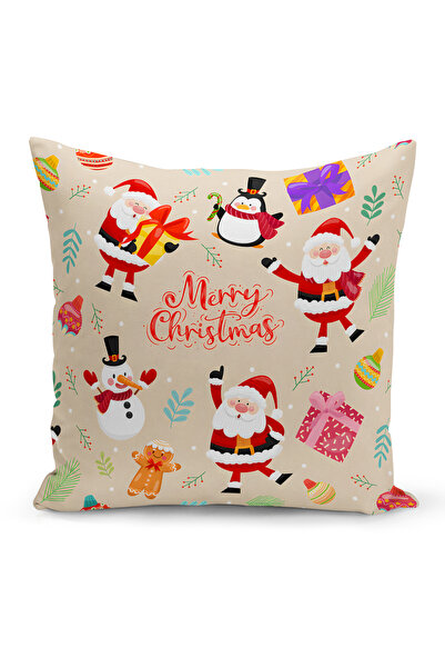 Bertille Home Πρωτοχρονιάτικη Σειρά Διπλής Όψης Ψηφιακή Εκτύπωση Μαξιλαροθήκη...