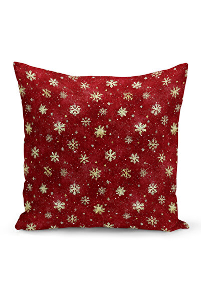 Bertille Home Новогодишна серия Двустранна калъфка за възглавница с цифров пе...