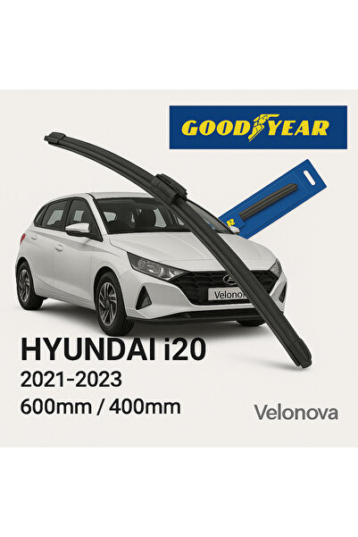 Velonova GOOD YEAR 2’li Set Araca Özel Silecek Takımı Hyundai i20 2021-2023 Ö...