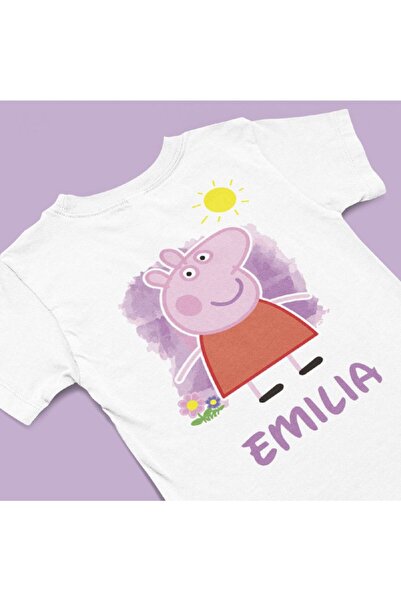CrisPrint Tricou personalizat pentru copii cu Pepa pig