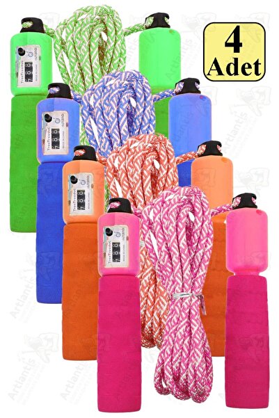 Artlantis Atlama İpi Ayarlanabilir Sayaçlı 4 Adet Ayarlı Göstergeli Atlama İp...