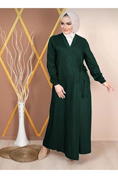 sayina Side Tie Double Breasted Collar Prayer Dress