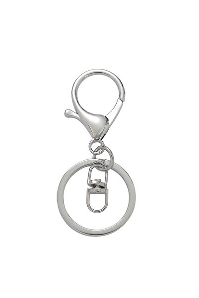 Choice14 20 قطعة من حلقات المفاتيح المطلية بالروديوم 01، 5/10/20 قطعة، سلسلة ...