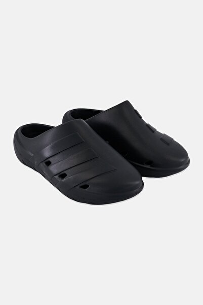 adidas شبشب أديكان كلوج سهل الارتداء للرجال، أسود
