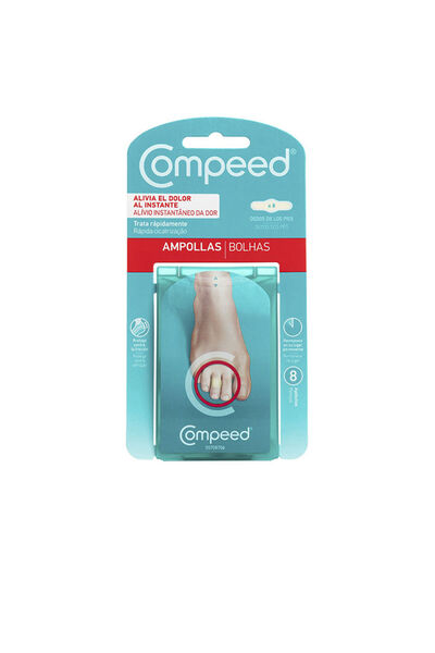 Compeed Blasen Zwischen Den Zehen Füße 8 Dressings 8 apósitos