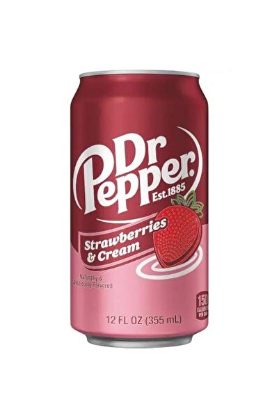 Dr. Pepper دكتور بيبر فراولة وكريمة ١٢ × ٣٣٥ مل