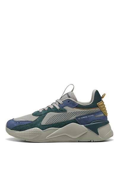 Puma 39821014 RS-X هيريتاج سموكي جراي - رمادي - أخضر أحذية رجالية عصرية