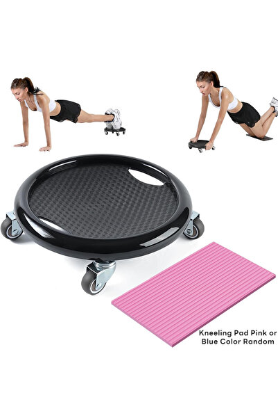 sharpdo Universal Silent Ab Wheel with Knee Pad