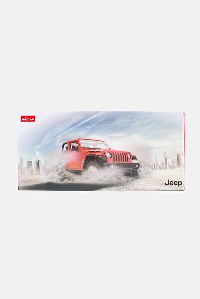Rastar Jeep Wrangler Rubicon Scale 1/14 Remote Control Car, Red