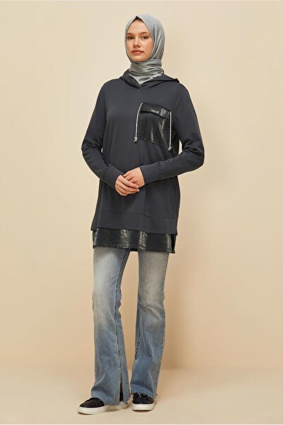 Alvina Hooded Sweatshirt Tunic 45920