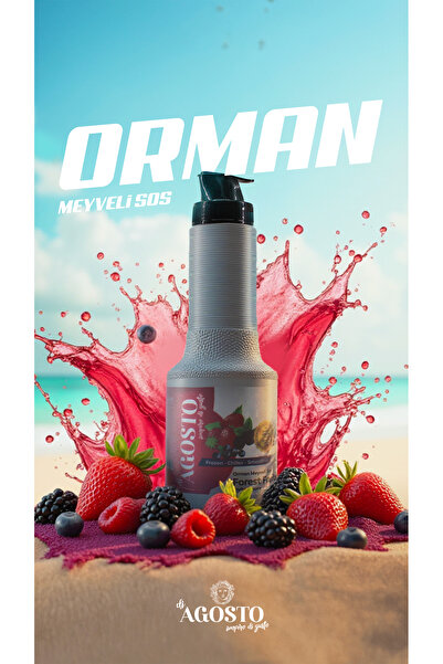 AGOSTO Orman Meyveli Püre 1 kg