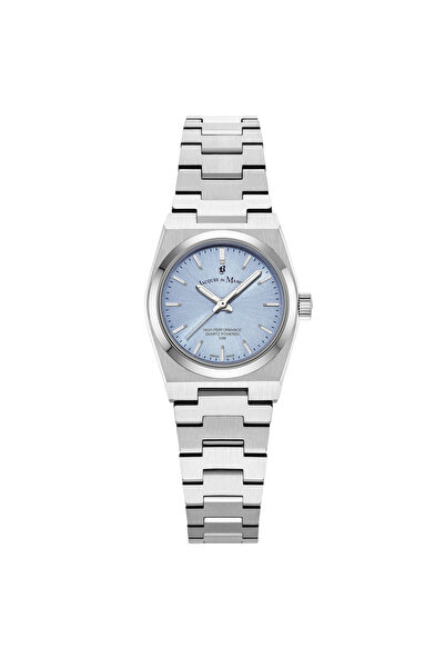 JACQUES DU MANOIR Horizon Damenuhr, 25 mm, hellblau, JWL05602