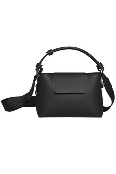 Gaston Luga Splashini Handbag-Black Cb200