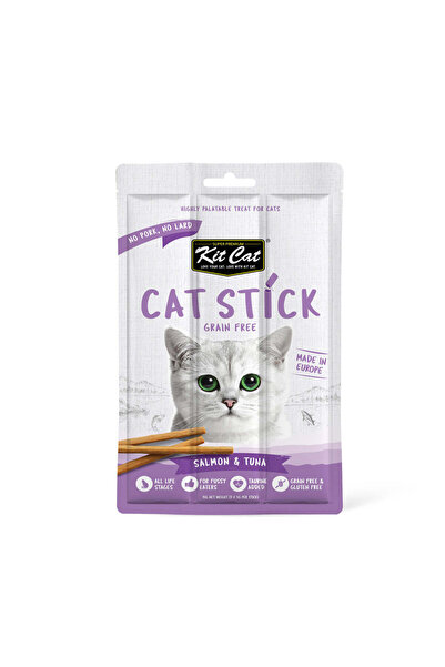 Kit Cat Grain Free Cat Stick Salmon & Tuna 15G