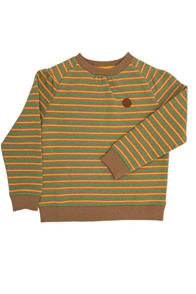 Ozmoz By Mukadder Özden Reborn Striped Winter Girls' Sweatshirt