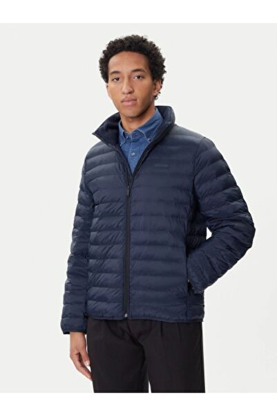 Calvin Klein Men's Regular Fit Quilted Puffer Jacket - Navy Blue