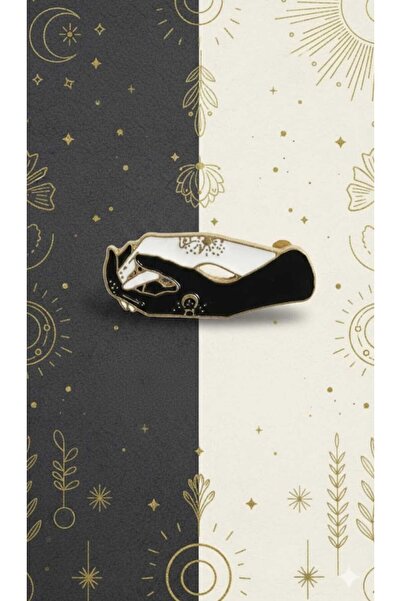 TUNA TAKI & AKSESUAR el ele rozet kadın broş pin mistik rozet mistik hediye g...