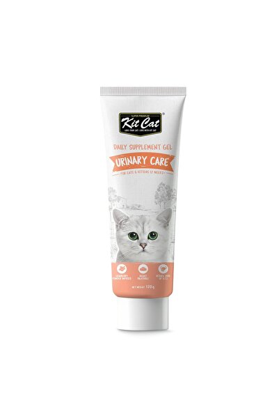 Kit Cat Daily Nutritional Supplement Gel Urinary Care for Cats & Kittens 120G