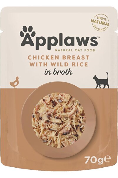 Applaws Chicken Breast with Wild Rice Wet Cat Food 70G