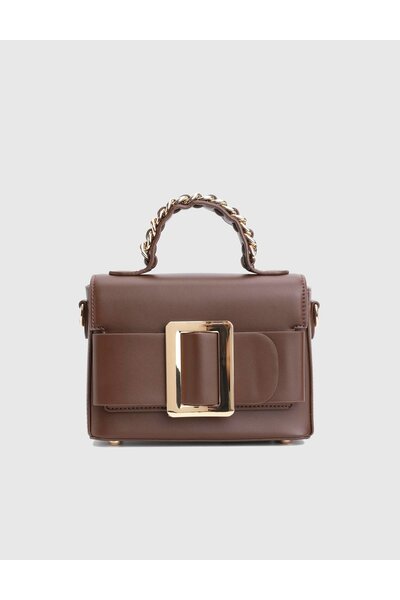 İLVİ Klein Kahverengi Kadın El Çantası