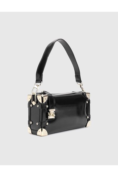 İLVİ Maron Black Women's Shoulder Bag