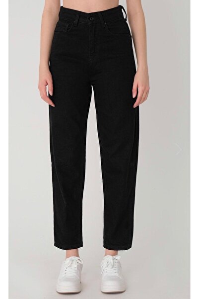 OMODA بنطلون جينز نسائي BELLE*FEMME//موسم جديد//خصر مرتفع//مرن//تصميم بوي فريند