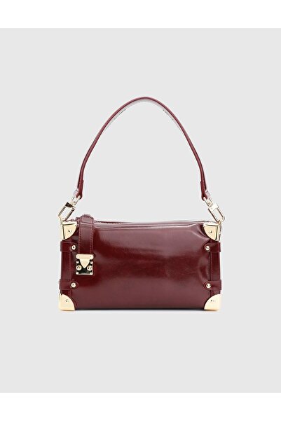 İLVİ Maron Bordo Kadın Omuz Çantası