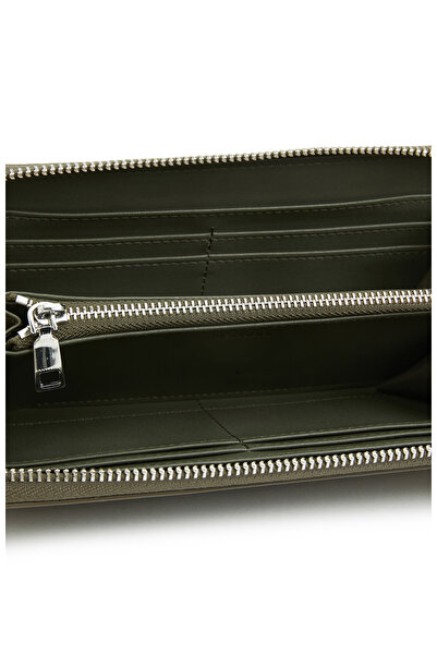 Network Haki Kadın Suni Deri Cüzdan