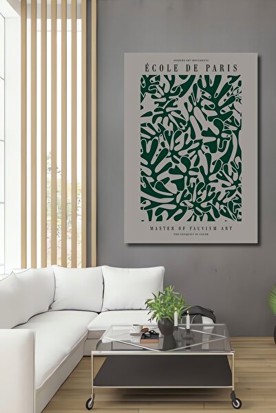 Teona Ahşap Tablou decorativ din lemn dreptunghiular École de Paris Sanatate