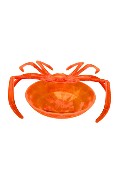 doneel Halloween Decoration Spider Themed Plastic Candy Bowl,Serving Tray- Orange