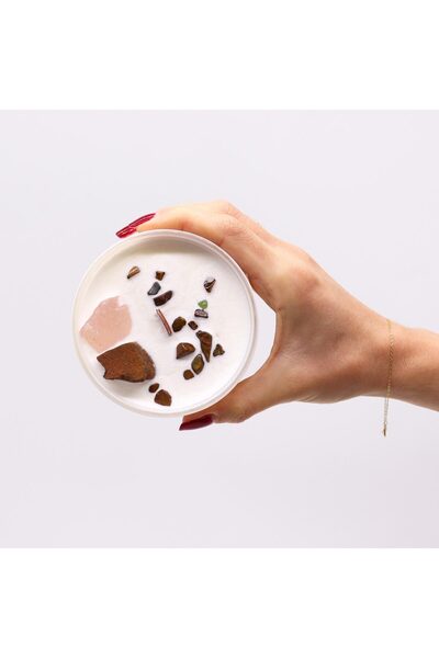 OEM Candle Made from Soy Wax with Crystals | Chakra 2 Svadhisthana