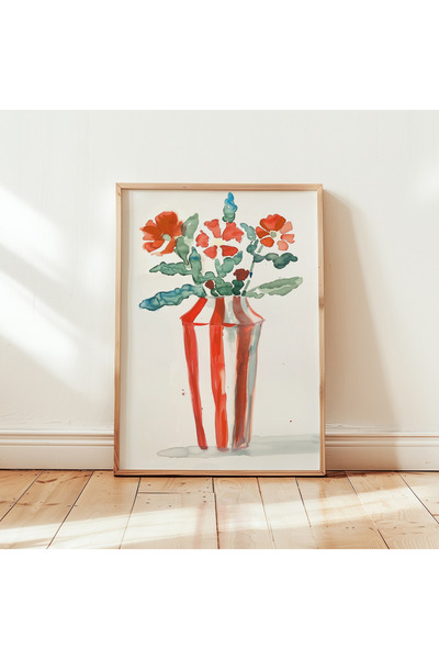 Tuba Decor Tablo dintr-o singură bucată cu rame din lemn pentru sufragerie, sufragerie, bucătărie