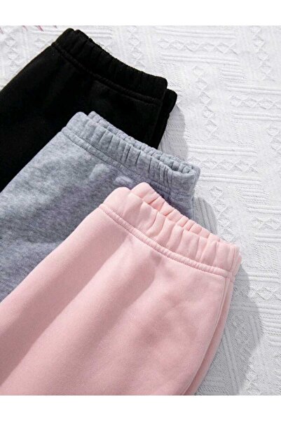 FAVORİST 3 τεμάχια αθλητικά παντελόνια με ελαστικό πόδι, χειμερινό μείγμα