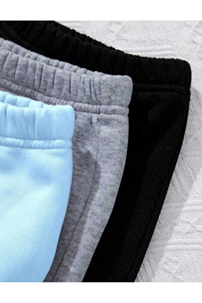 FAVORİST 3 τεμάχια αθλητικά παντελόνια με ελαστικό πόδι, χειμερινό μείγμα